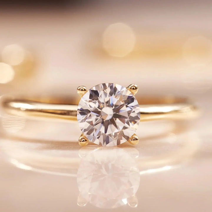 Solitaire Ring | Gold 18k